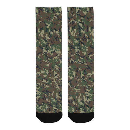 Forest Camouflage Pattern Trouser Socks