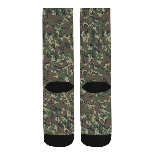 Forest Camouflage Pattern Trouser Socks