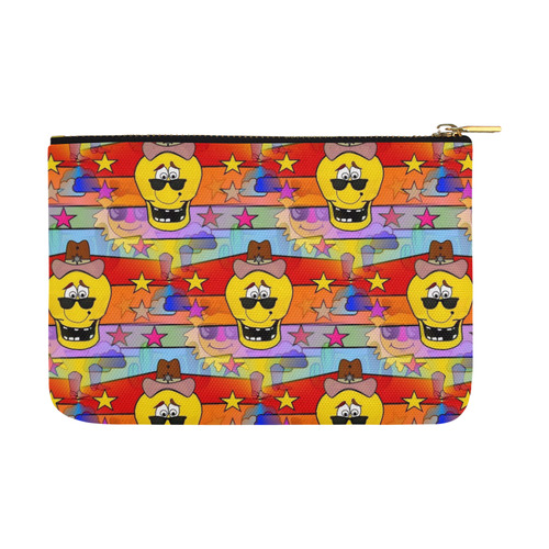 Fun Skull by Popart Lover Carry-All Pouch 12.5''x8.5''