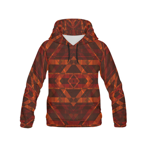 Sci Fi  Horror Geometric design  modern style All Over Print Hoodie for Men (USA Size) (Model H13)
