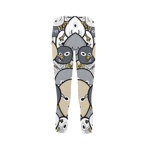 doodle monsters Capri Legging (Model L02)