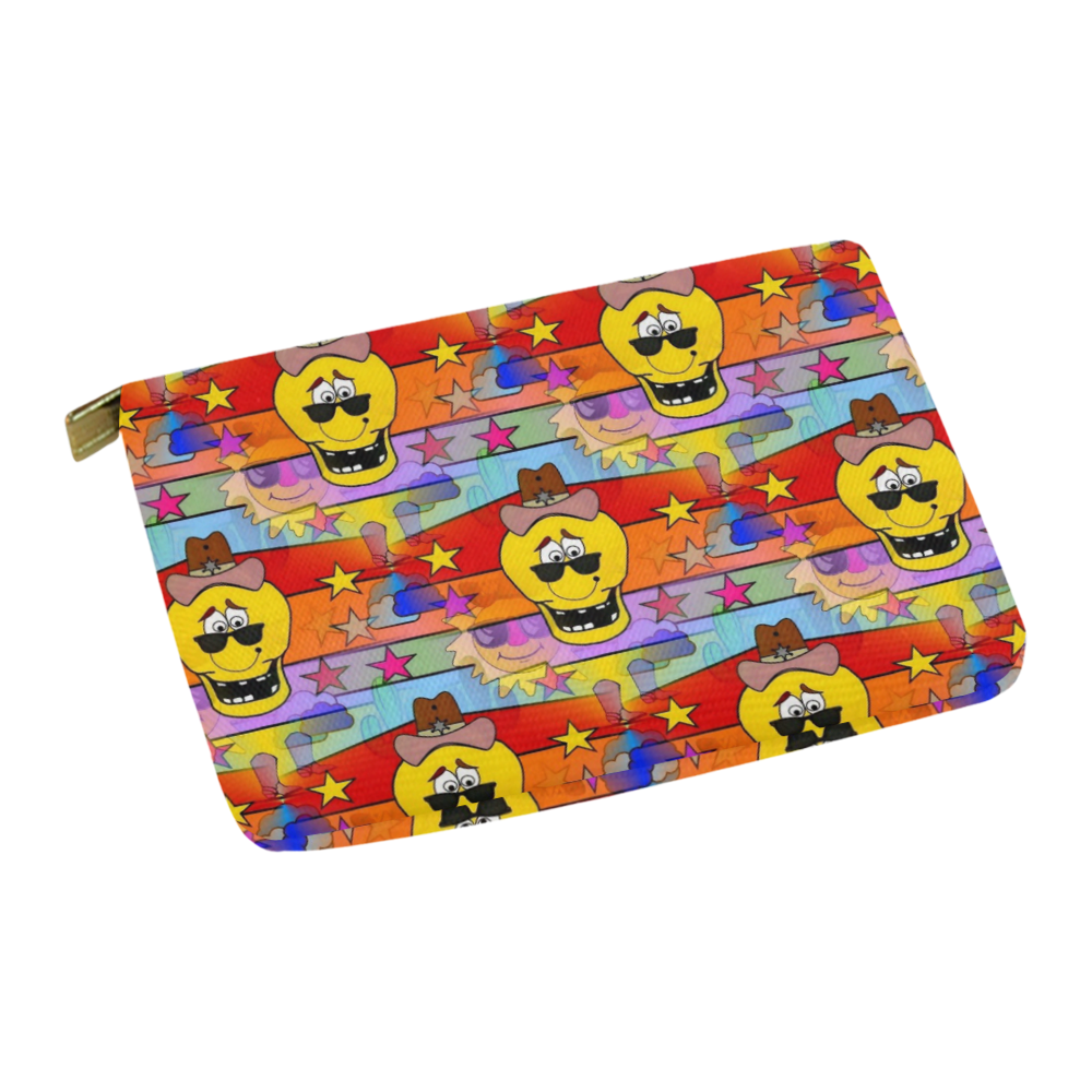Fun Skull by Popart Lover Carry-All Pouch 12.5''x8.5''