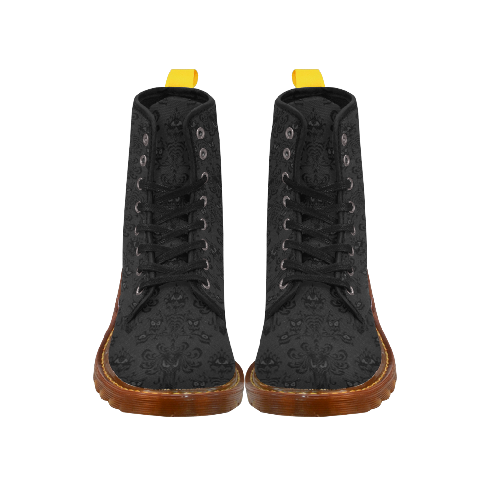 Foolish Mortals Black Boots Martin Boots For Men Model 1203H