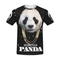 Panda All Over Print T-Shirt for Men (USA Size) (Model T40)