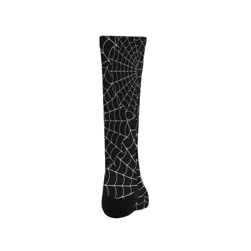 Halloween Spiderwebs - White Trouser Socks