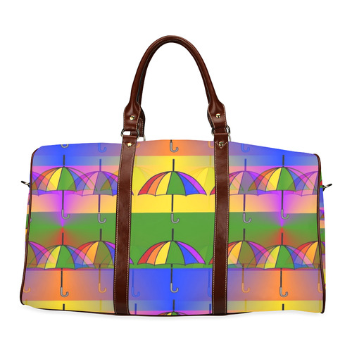 Pride Umbrella Pop by Popart Lover Waterproof Travel Bag/Large (Model 1639)