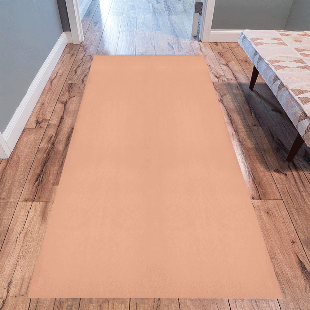 Peach Area Rug 9'6''x3'3'' | ID: D1502601
