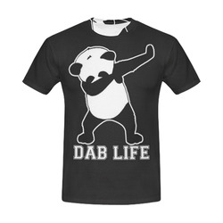 Panda All Over Print T-Shirt for Men (USA Size) (Model T40)