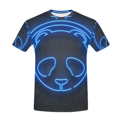 Panda All Over Print T-Shirt for Men (USA Size) (Model T40)
