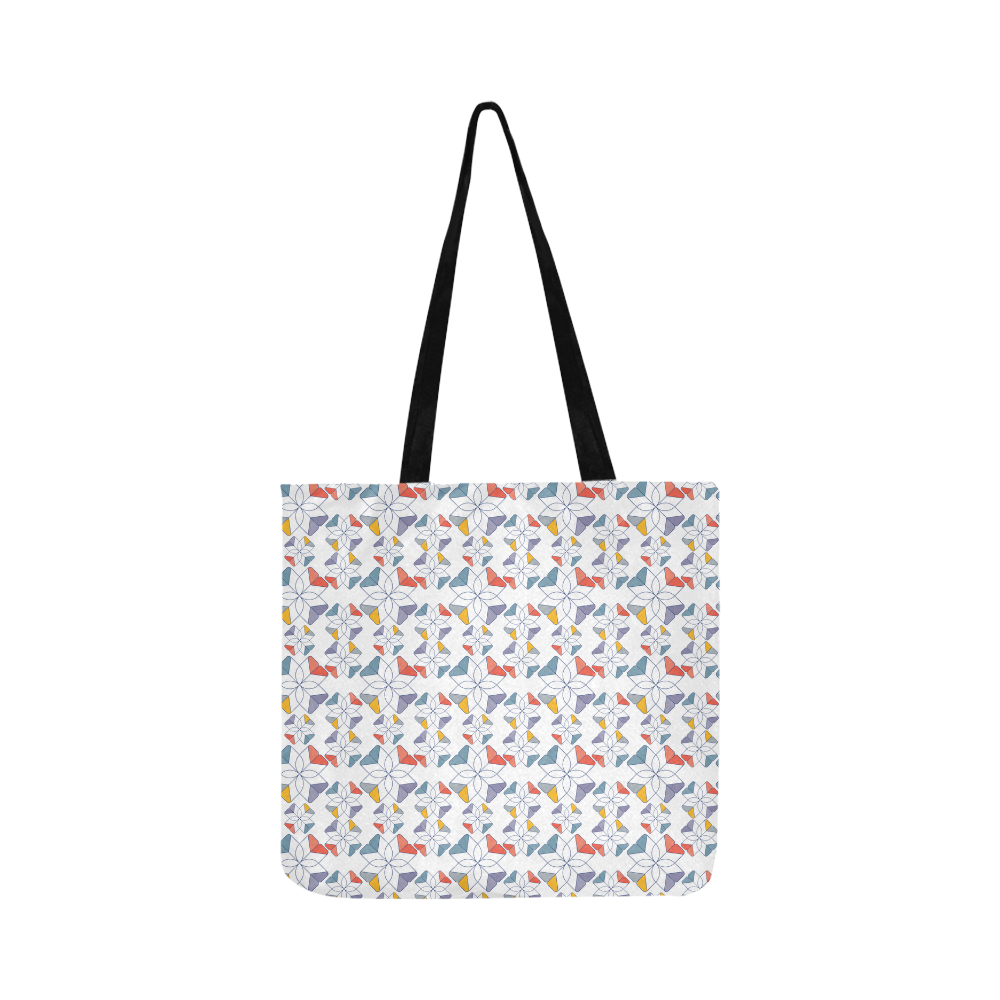 floral geometric seamless oriental Reusable Shopping Bag Model 1660 (Two sides)