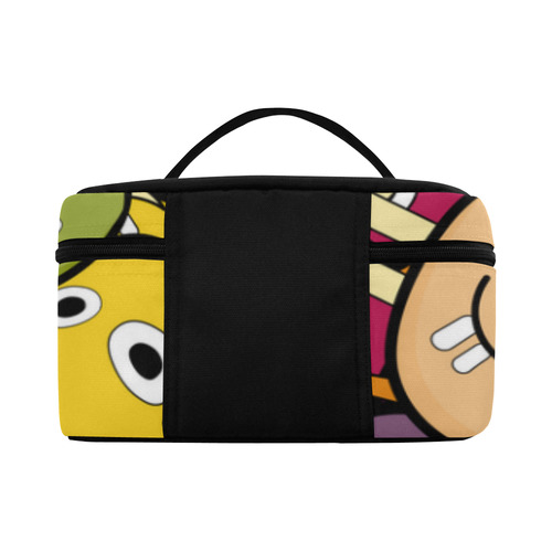 monster colorful doodle Cosmetic Bag/Large (Model 1658)
