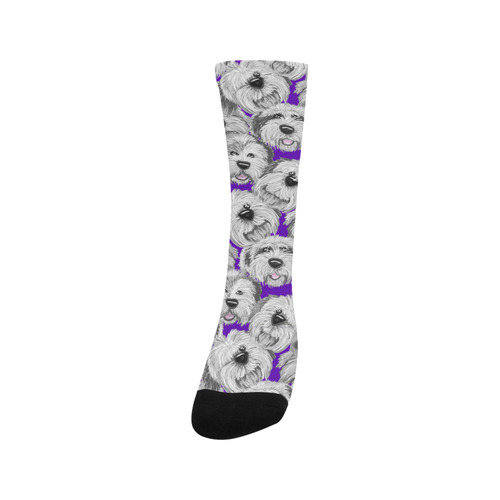 oes heads purple Trouser Socks