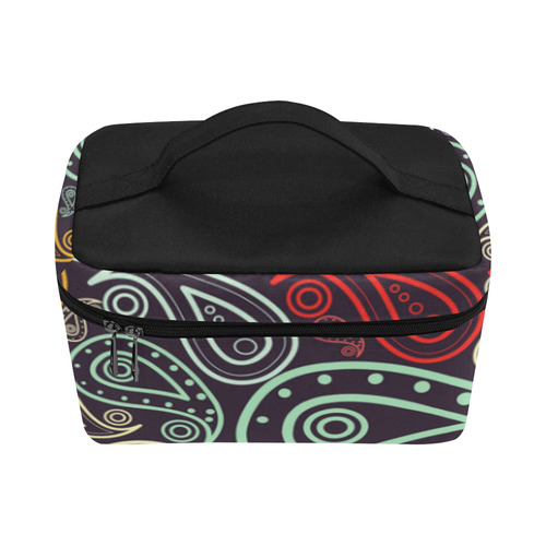 colorful paisley Cosmetic Bag/Large (Model 1658)