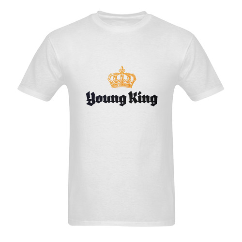 Young King Men's T-Shirt in USA Size (Two Sides Printing)
