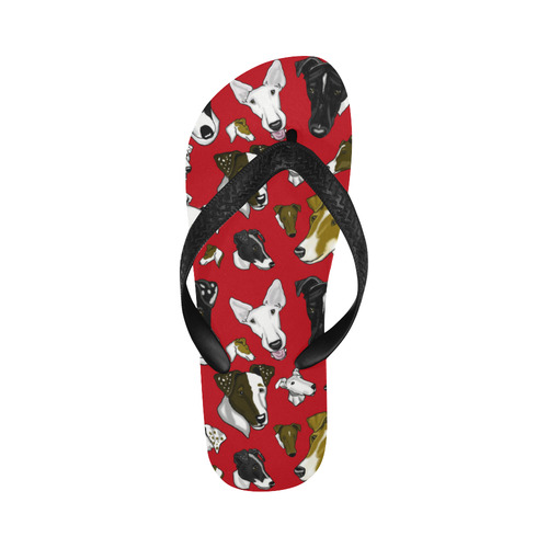 sft red Flip Flops for Men/Women (Model 040)