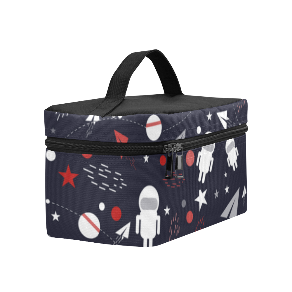 Astronaut Doodle Lunch Bag/Large (Model 1658)