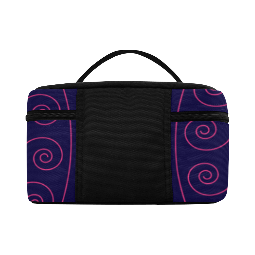simply pink circular design mandala Cosmetic Bag/Large (Model 1658)