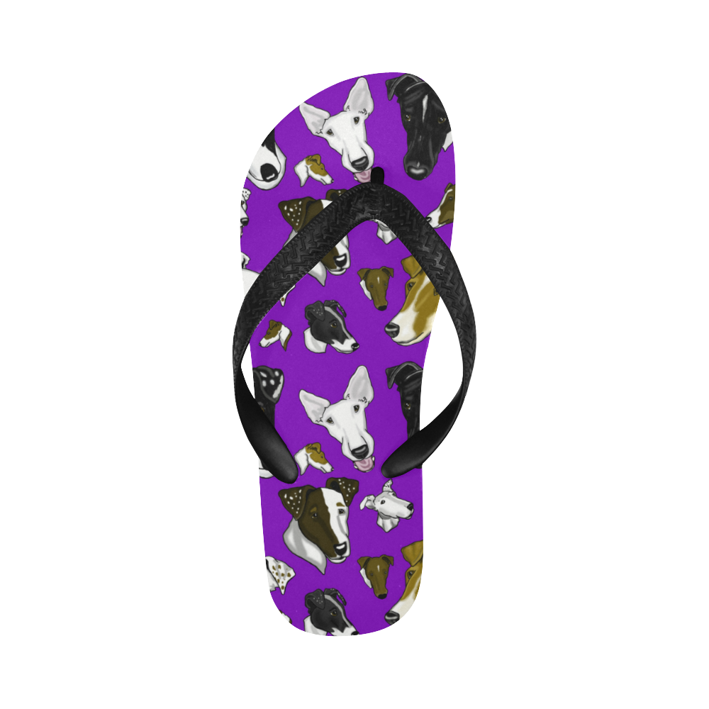 sft purple Flip Flops for Men/Women (Model 040)