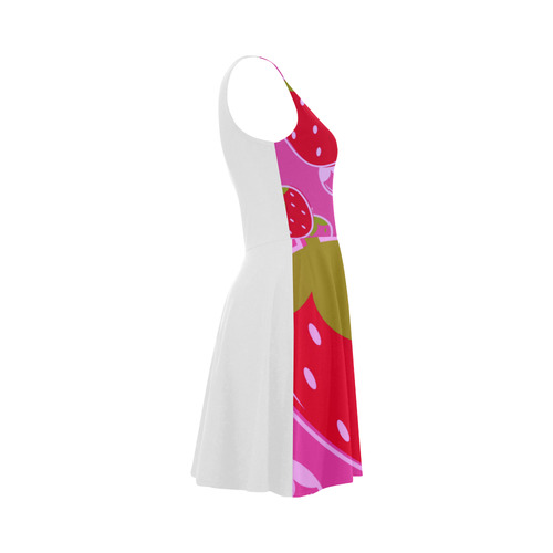 Designers vintage Marshmallow dress with Fruit Atalanta Sundress (Model D04)