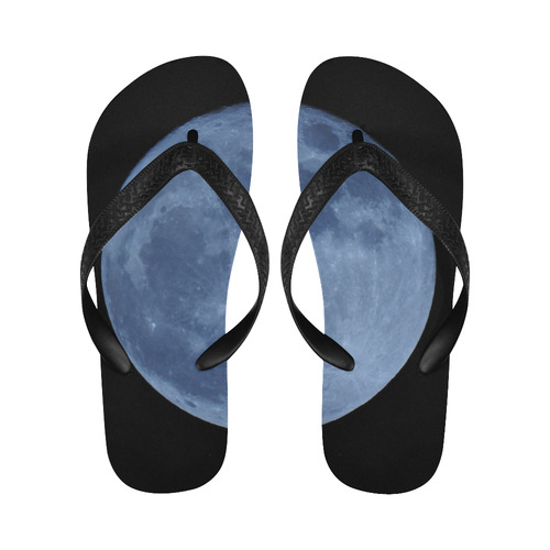 Walkin on the moon! Flip Flops for Men/Women (Model 040)