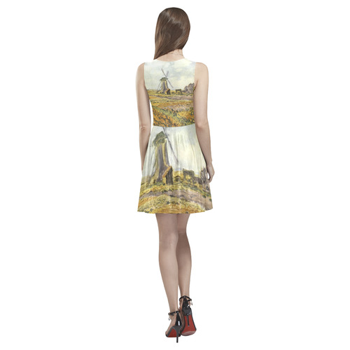 windmill-Monet 4 Thea Sleeveless Skater Dress(Model D19)
