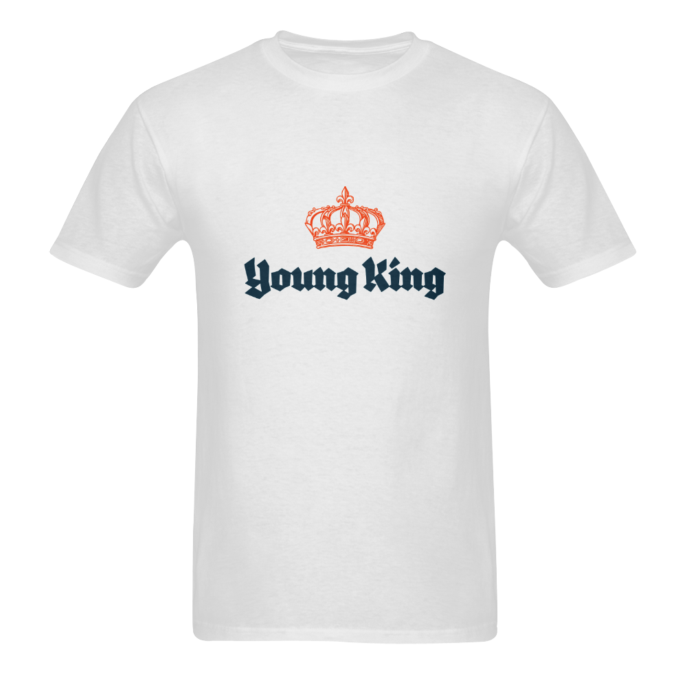 Young King Men's T-Shirt in USA Size (Two Sides Printing)