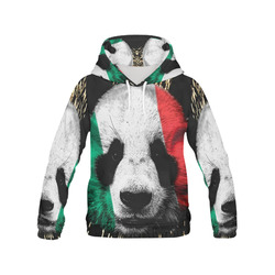 Panda All Over Print Hoodie for Men (USA Size) (Model H13)