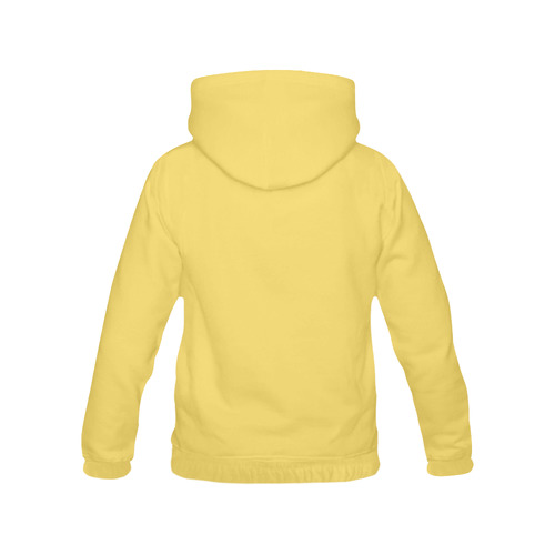 Trendy Basics - Trend Color PRIMEROSE YELLOW All Over Print Hoodie for Women (USA Size) (Model H13)