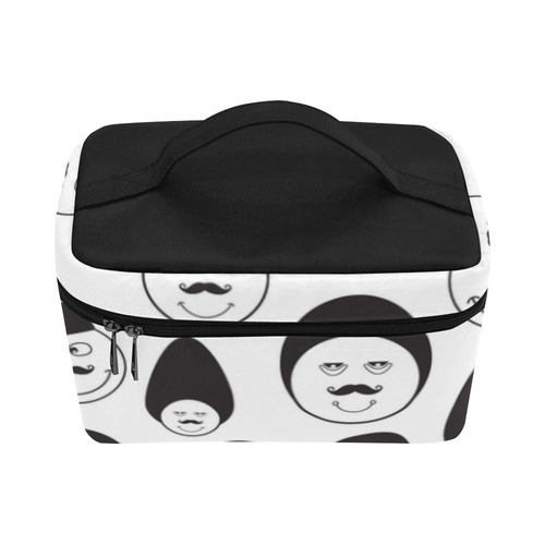 funny emotional faces Cosmetic Bag/Large (Model 1658)