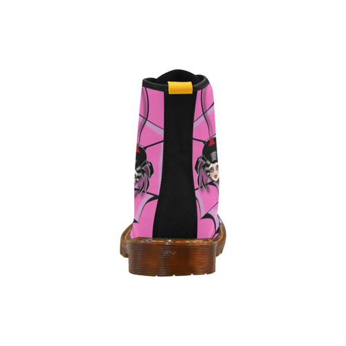 Pink Black Widow Boots Martin Boots For Women Model 1203H