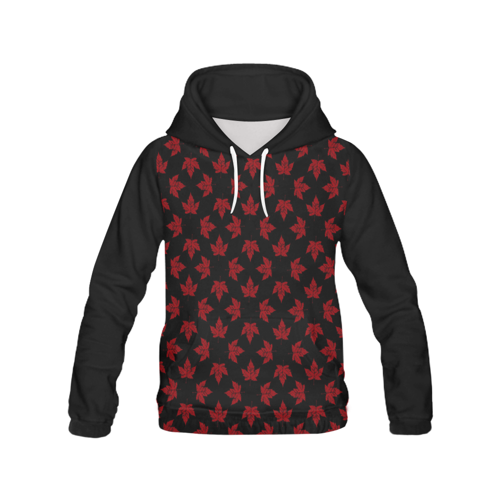 Cool Canada Hoodies Retro Canada Hoodies All Over Print Hoodie for Men (USA Size) (Model H13)