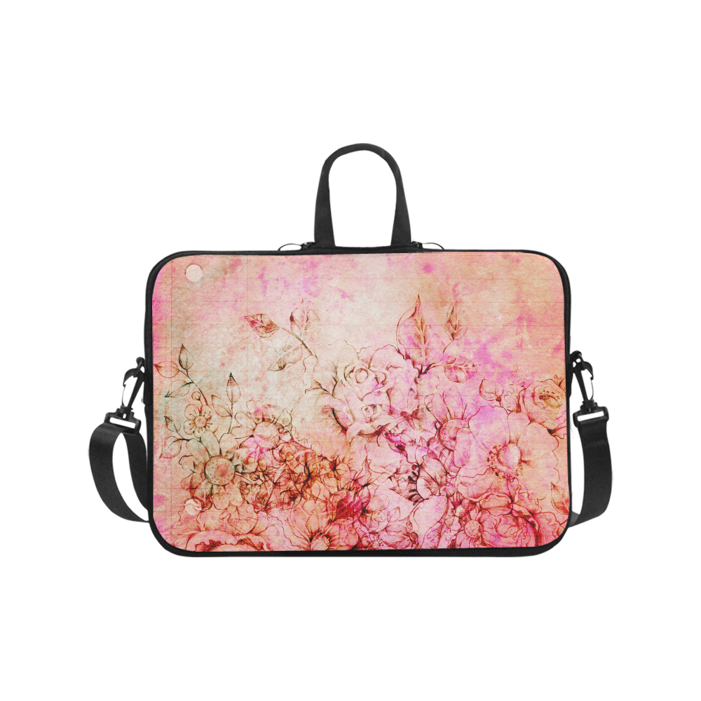 Flower Paper 1 Laptop Handbags 17