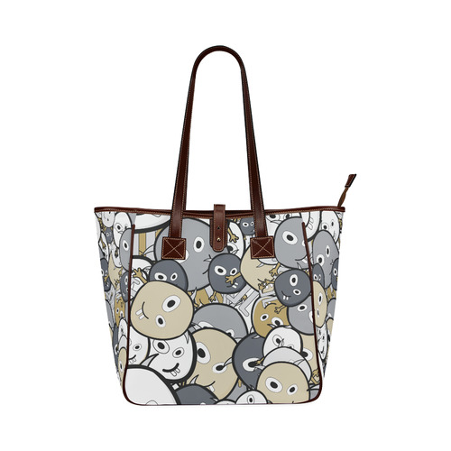 doodle monsters Classic Tote Bag (Model 1644)