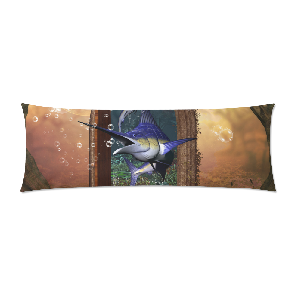 Awesome merlin Custom Zippered Pillow Case 21"x60"(Two Sides)