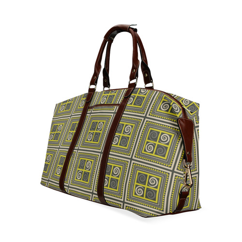 African Fabric Classic Travel Bag (Model 1643) Remake