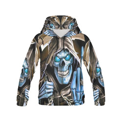 Skull All Over Print Hoodie for Men (USA Size) (Model H13)