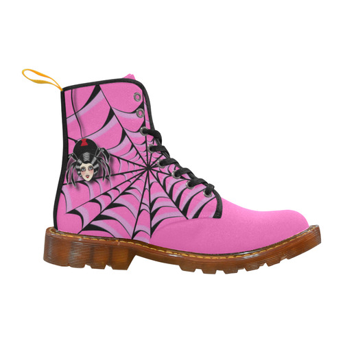 Pink Black Widow Boots Martin Boots For Women Model 1203H