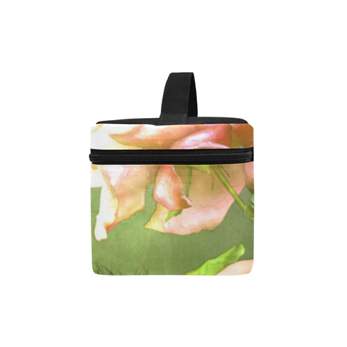 Cute cat in a garden Cosmetic Bag/Large (Model 1658)