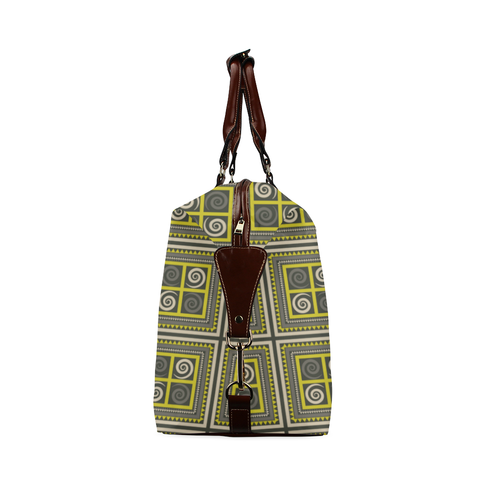 African Fabric Classic Travel Bag (Model 1643) Remake