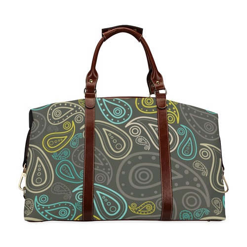 paisley art Classic Travel Bag (Model 1643) Remake