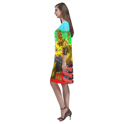 PRAYER Rhea Loose Round Neck Dress(Model D22)