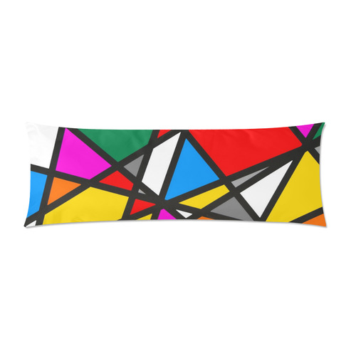 Color by Nico Bielow Custom Zippered Pillow Case 21"x60"(Two Sides)