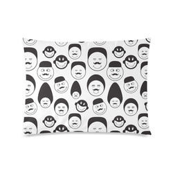 funny emotional faces Custom Picture Pillow Case 20"x26" (one side)