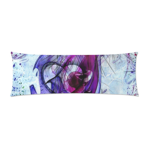 Drops by Nico Bielow Custom Zippered Pillow Case 21"x60"(Two Sides)