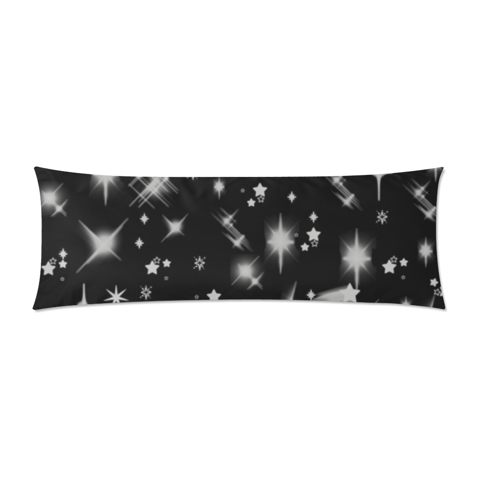 Stars by Popart Lover Custom Zippered Pillow Case 21"x60"(Two Sides)