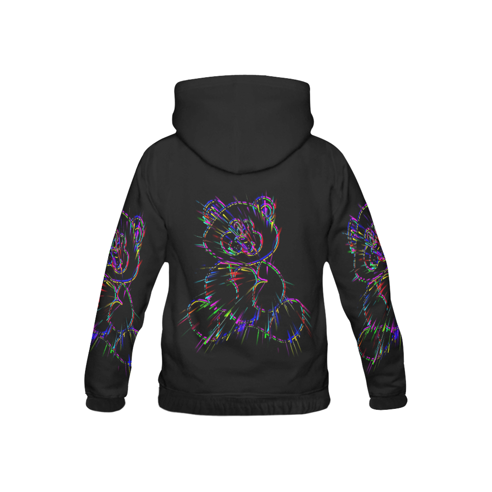 Teddy Bear by Popart Lover All Over Print Hoodie for Kid (USA Size) (Model H13)