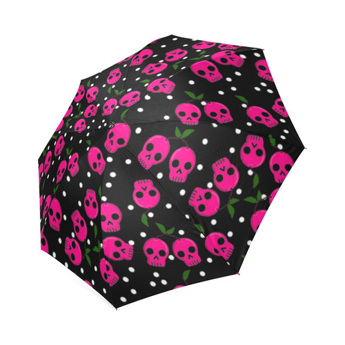 Cherry Bomb Pizzazz Umbrella Foldable Umbrella (Model U01)