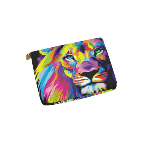 Lion Art 2 Carry-All Pouch 6''x5''