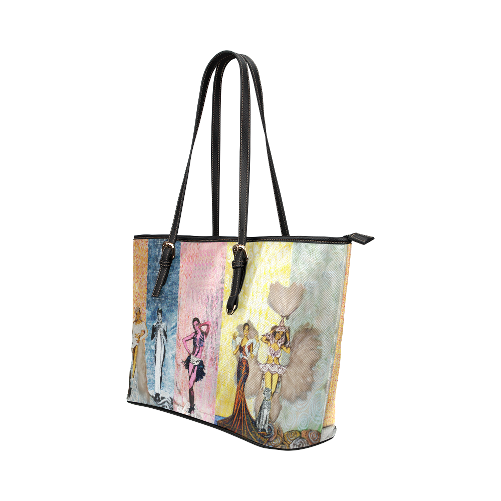 Extravaganza Leather Tote Bag/Large (Model 1651)