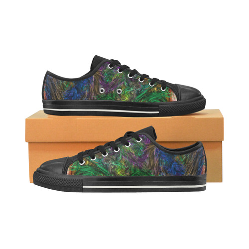 Full Of Color Women's Classic Canvas Shoes (Model 018)